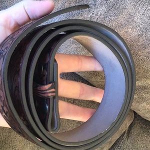 Buckleless Belt Western